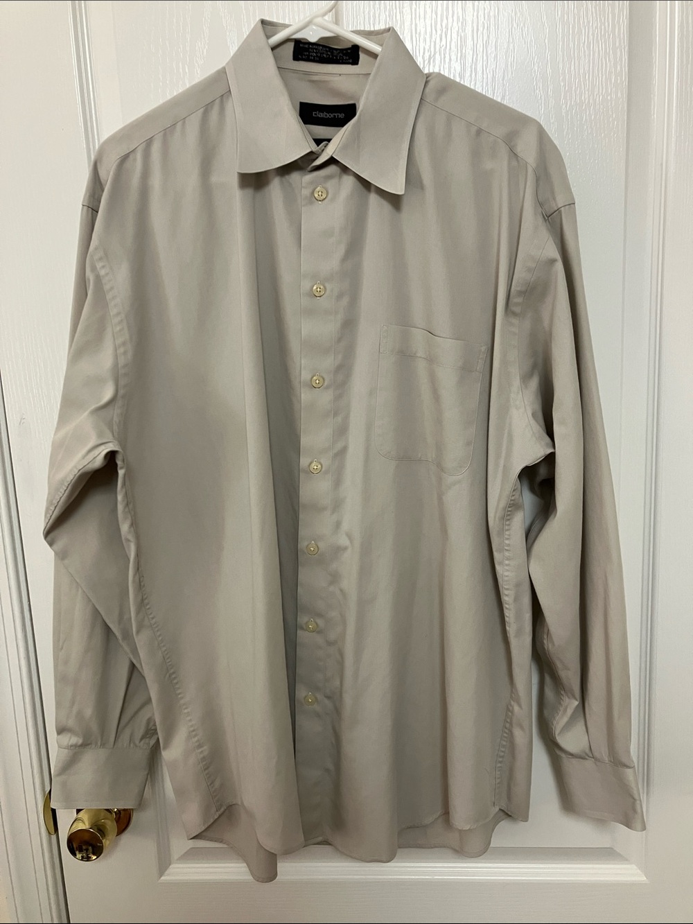 Tan dress shirt 16.5 / 34-35